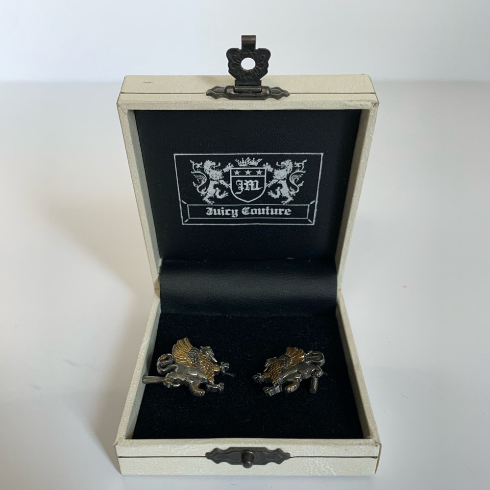 Juicy Couture Gryphon cuff links